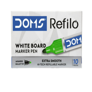 DOMS REFILO Whiteboard Marker Pens Green - 1 pc